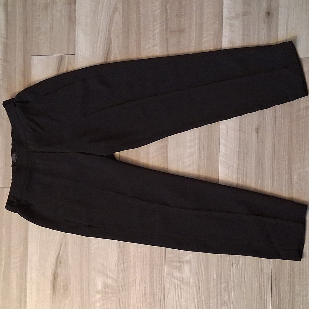 J. Crew Classic Black Slacks Size 6